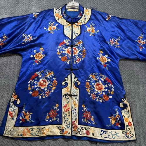 Chinese embroidered silk satin - chinese,
