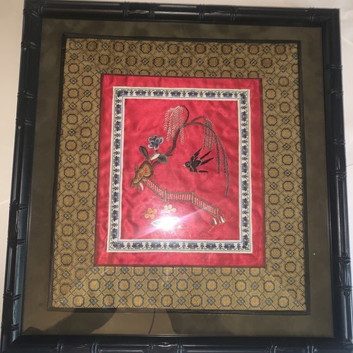 Vintage art silk - , chinese
