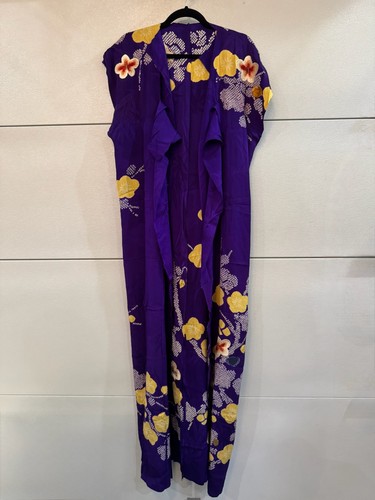Vintage japanese purple silk - japanese,